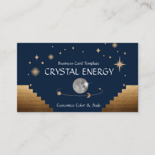 Reiki and Energy Crystal Business Card