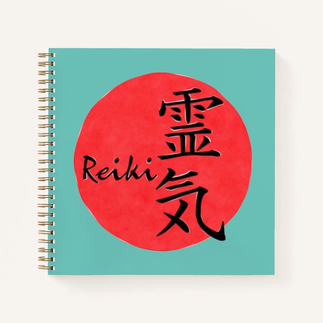 Reiki Calligraphy And Word 1 Notebook (Front)