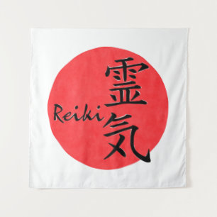Reiki Calligraphy And Word 1 Tapestry