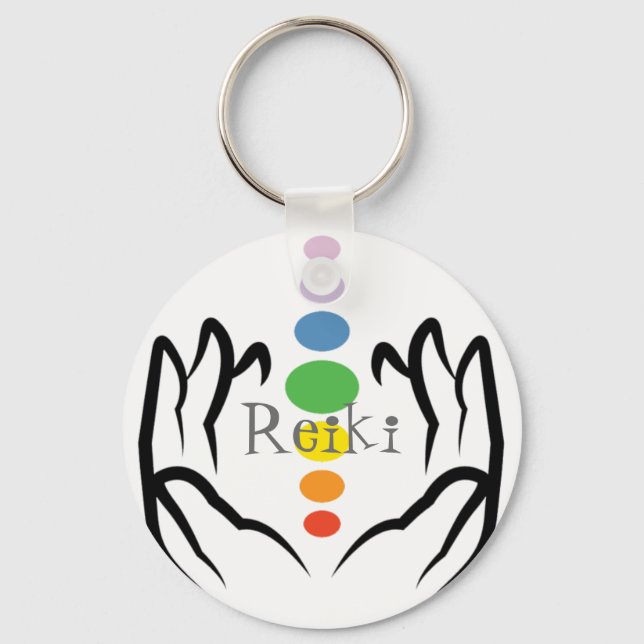 Reiki/Chakra Key Ring (Front)