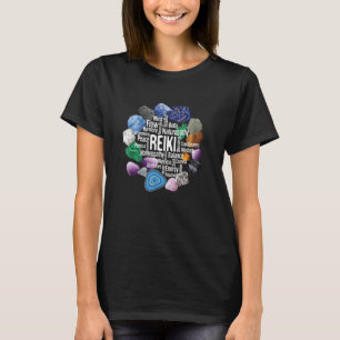 Reiki Chakra Meditation Holistic Healer Peace See T-Shirt