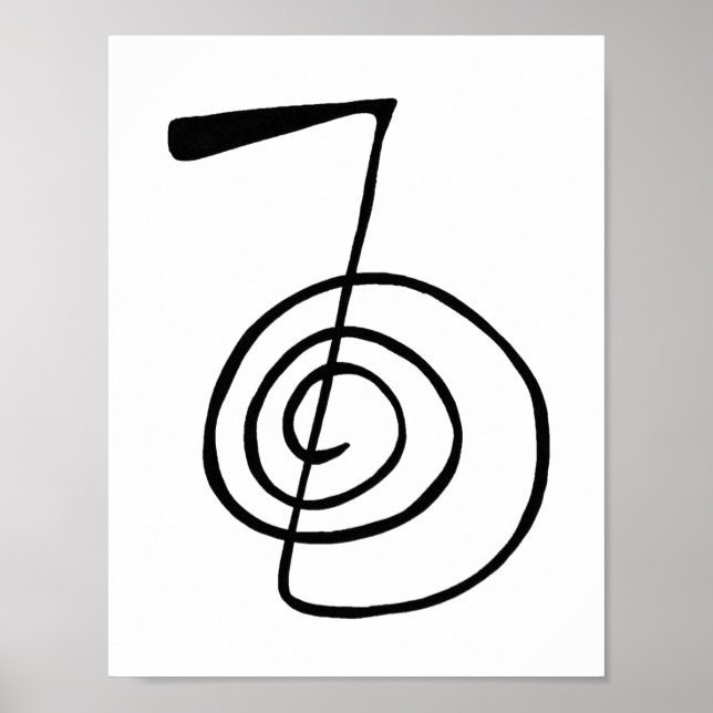 Reiki: Cho Ku Rei: The Power Symbol Poster (Front)