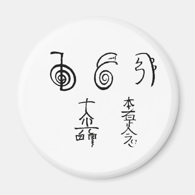 Reiki For Life Magnet (Front)