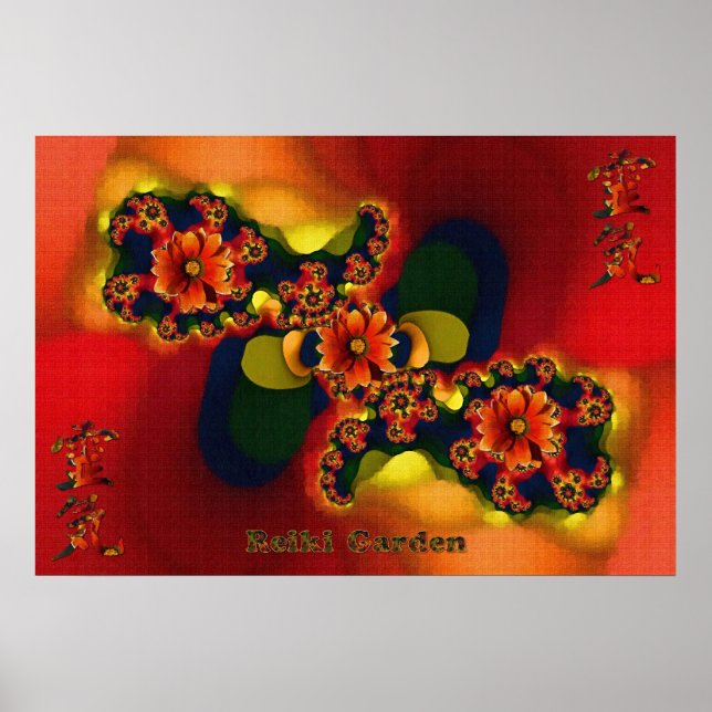 Reiki Garden Poster (Front)