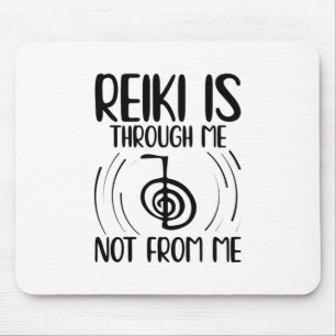 Reiki Gift Idea   Reiki Master Yoga Meditating Mouse Pad