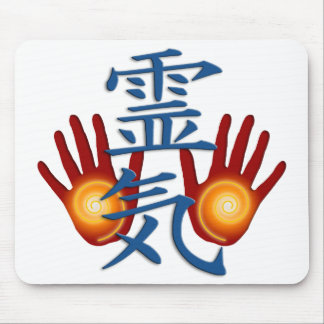 Reiki Hands | make your own background Mouse Pad