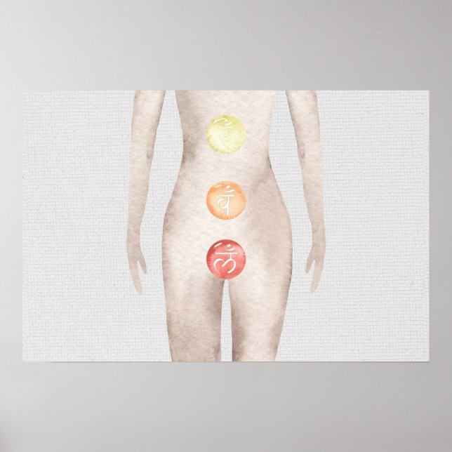 Reiki Healing Board Poster (Front)