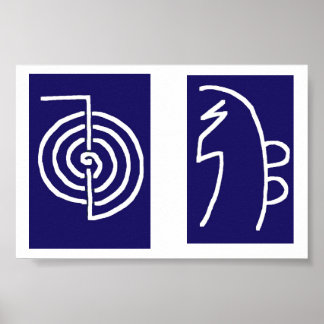 REIKI HEALING Chokuray ShayHayKi Distance Healer Poster