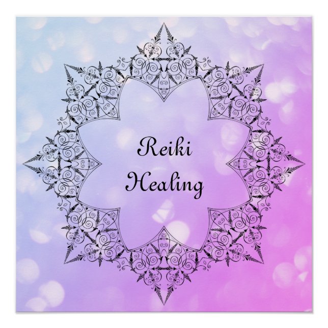 Reiki Healing Poster (Front)