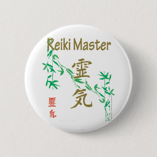 Reiki Master 6 Cm Round Badge