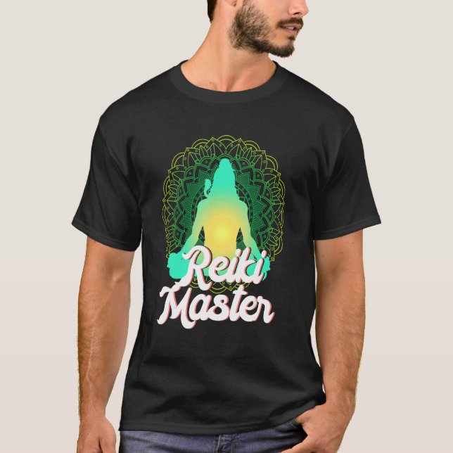 Reiki Master Chakra Japanese Healing Energy Spirit T-Shirt (Front)