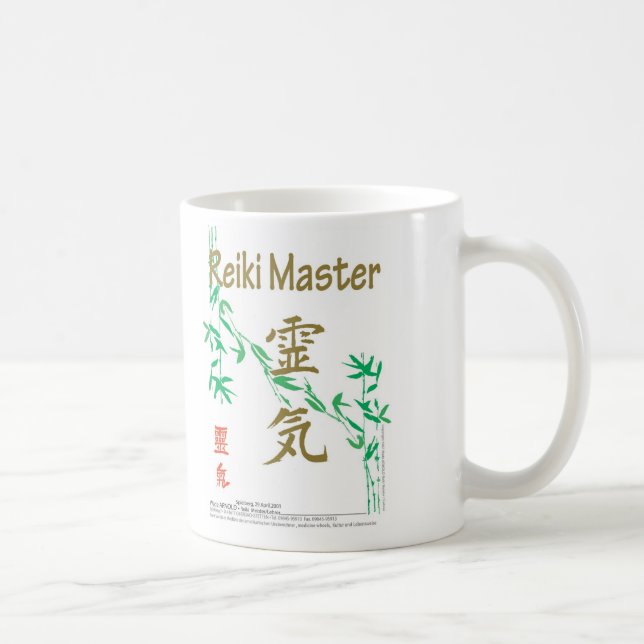 Reiki Master Coffee Mug (Right)