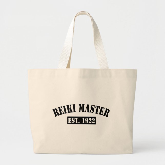 Reiki Master Large Tote Bag (Front)