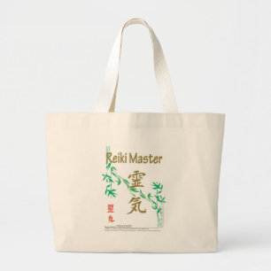 Reiki Master Large Tote Bag