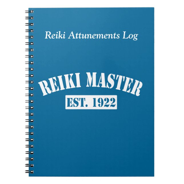 Reiki Master Notebook (Front)