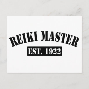 Reiki Master Postcard