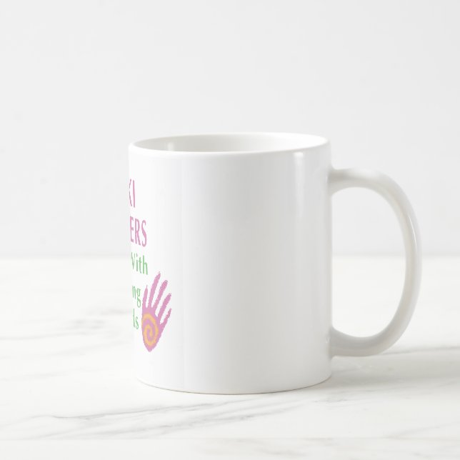 Reiki Masters Do It with Healing Hands Coffee Mug (Right)