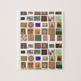 reiki,ommantra,buddha,ganesh,chokurei,chakra,krish jigsaw puzzle