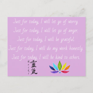 Reiki Postcard