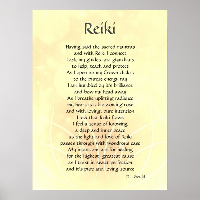 Reiki Poster (Front)
