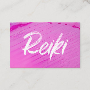 *~* Reiki Practitioner Reiki Master Energy Healing Business Card