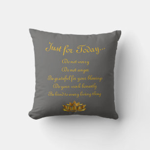 Reiki Principles Cushion