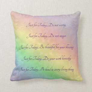 Reiki Principles Rainbow Mandala design Cushion