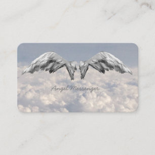 Reiki, Psychic, Angels Wings Business Card