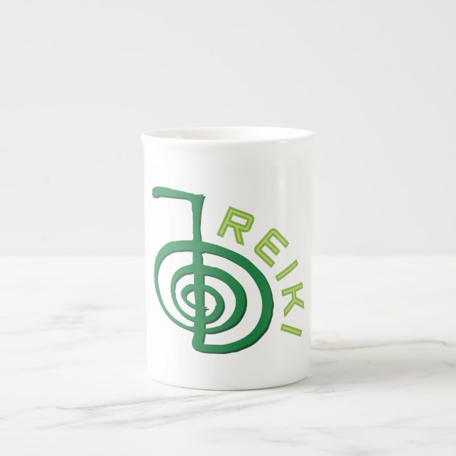 Reiki Symbol Bone China Mug (Front)