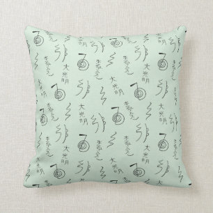 Reiki Symbols Pattern - Reiki Healing Cushion