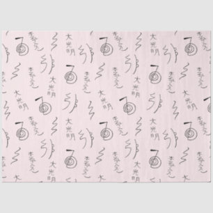 Reiki Symbols Pattern - Reiki Healing Tissue Paper