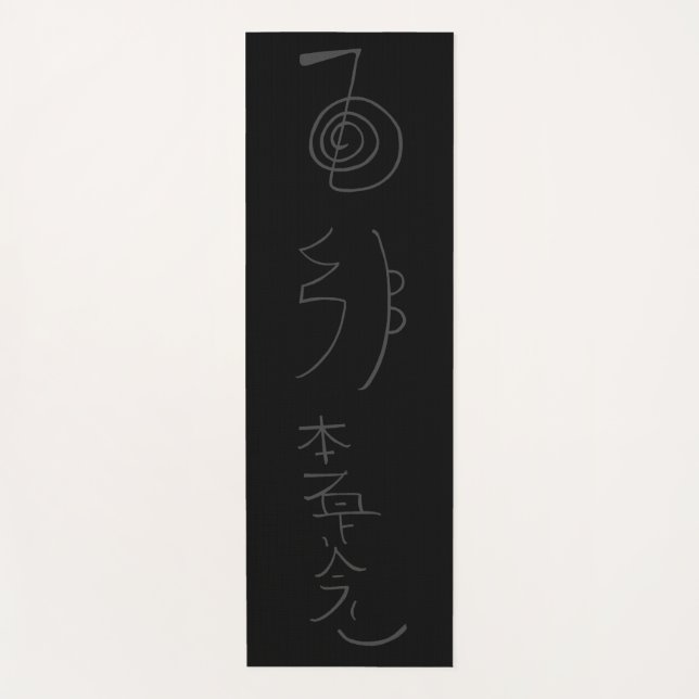 Reiki Symbols - Reiki Healing  Yoga Mat (Front)