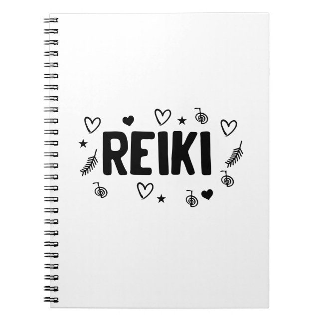Reiki Therapist Notebook (Front)
