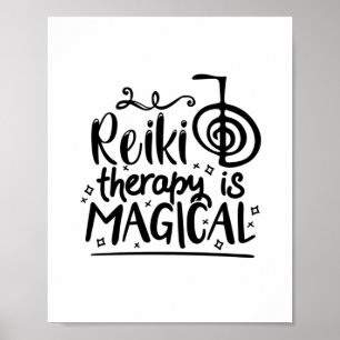 Reiki Therapy Reiki Master Spiritual Reiki Gifts Poster