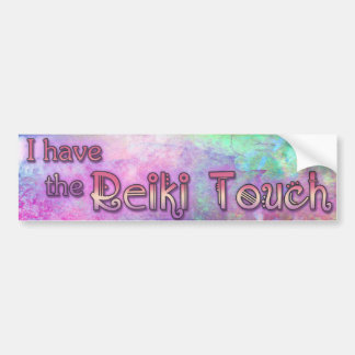 Reiki Touch Bumper Sticker