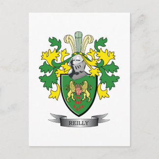 Reilly Coat of Arms Postcard