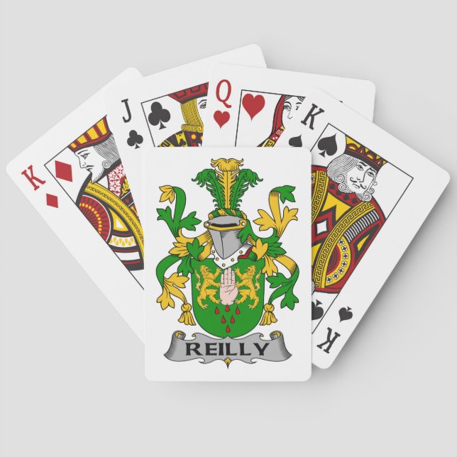 Reilly Family Crest Playing Cards (Back)