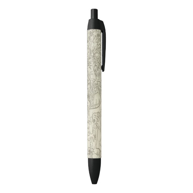 Reims Black Ink Pen (Bottom (Vertical))