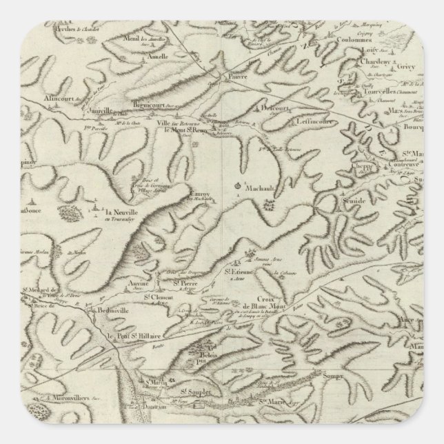 Reims Square Sticker (Front)