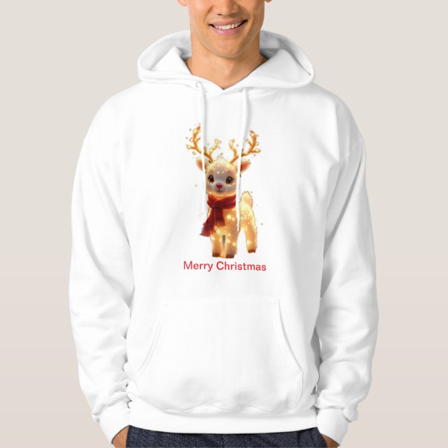 Rein deer Design Hoodie (Front)