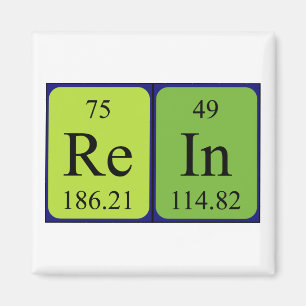 Rein periodic table name magnet