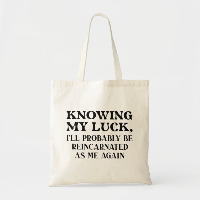 Reincarnated As Me Tote Bag (Front)