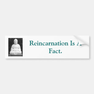 Reincarnation Is A Fact. Bumper Sticker