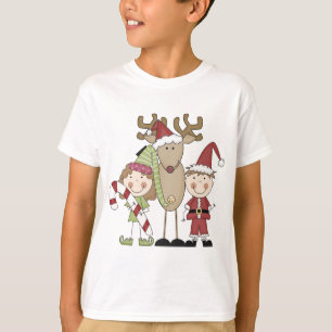 Reindeer and Elves T-shirts and Gifts