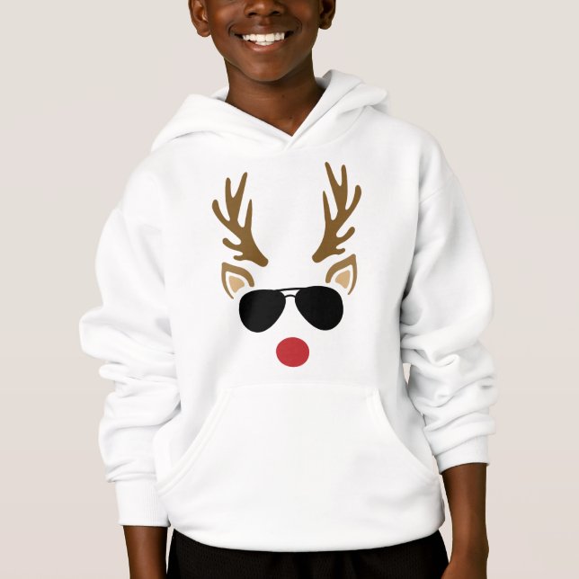 Reindeer and Sunglasses, Christmas  (Front)