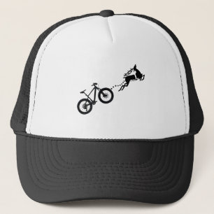 Reindeer Antler Mountain Bike Christmas rider Trucker Hat