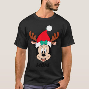 Reindeer Antlers Santa Hat T-Shirt