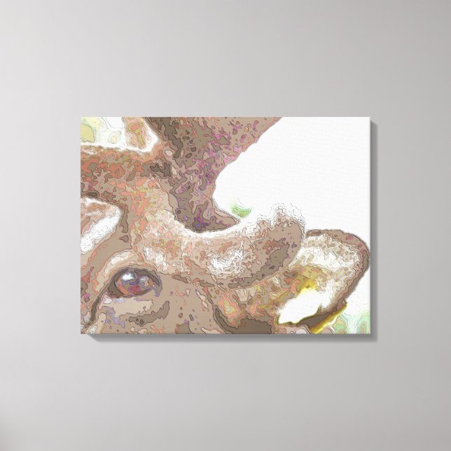 REINDEER CANVAS PRINT (Front)