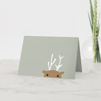 Reindeer Card