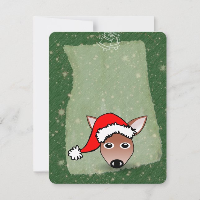 Reindeer Card (Front)